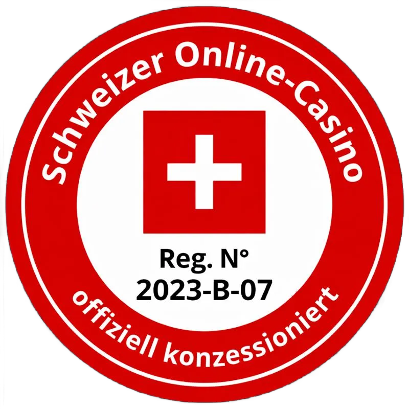 Schweizer Casino-Lizenzhinweis